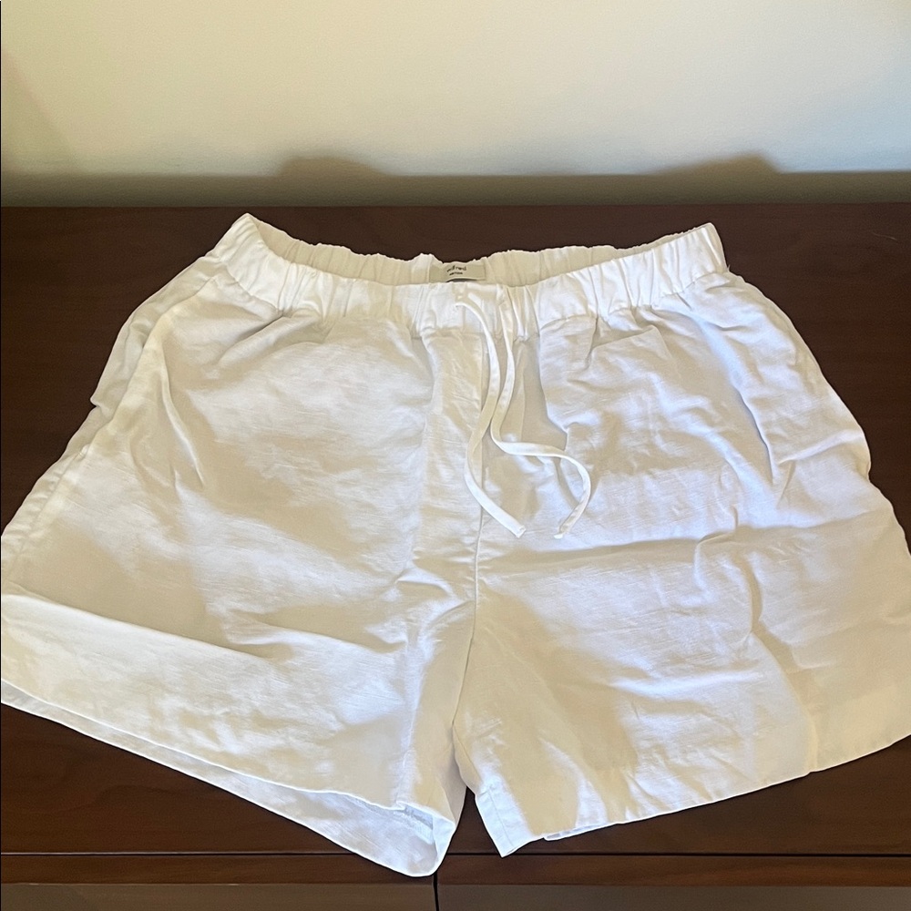 Wilfred lodge linen mid-thigh short